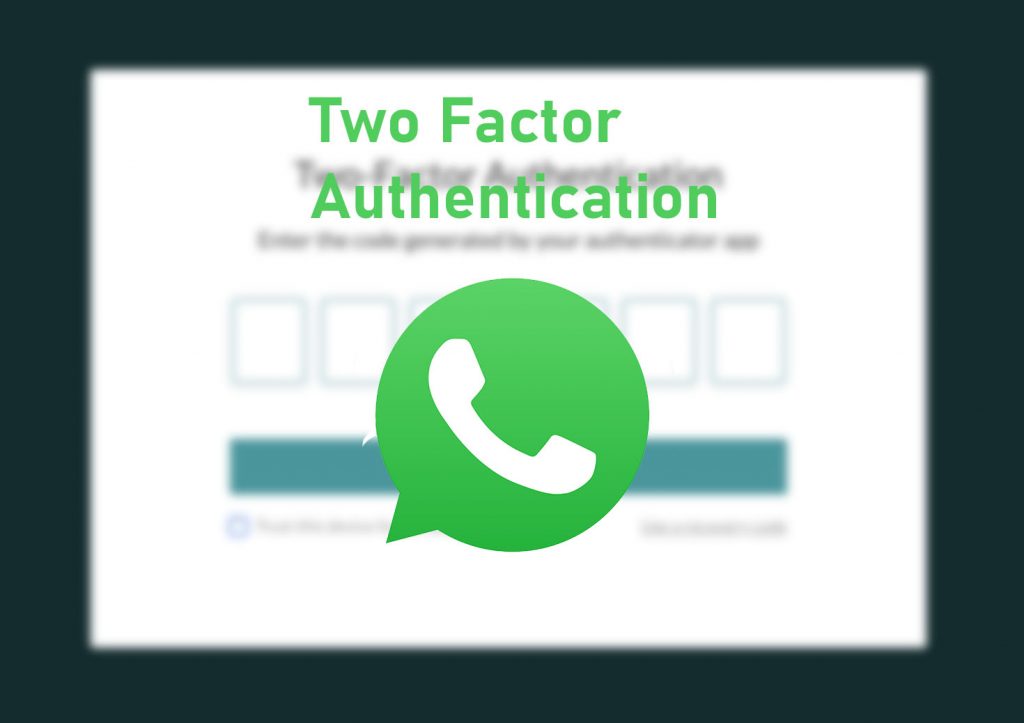 whatsapp two factor auth
