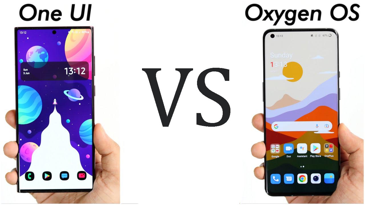 Oxygen Os vs One UI Comparison